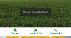 Desktop Screenshot of junttilantila.fi